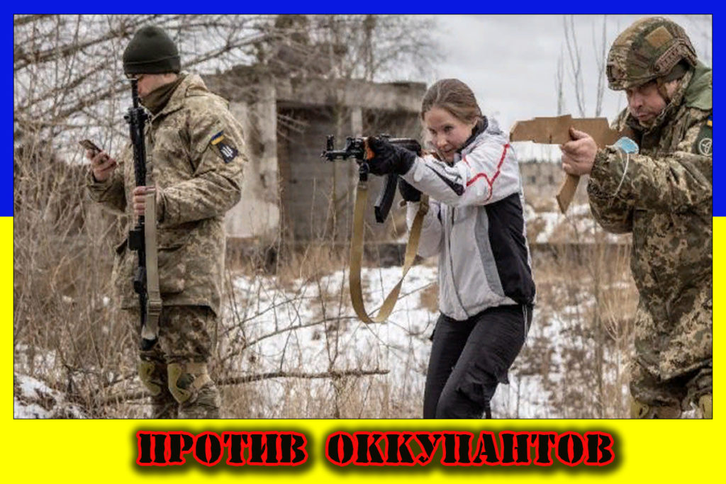 оружие украины - деревянные автоматы