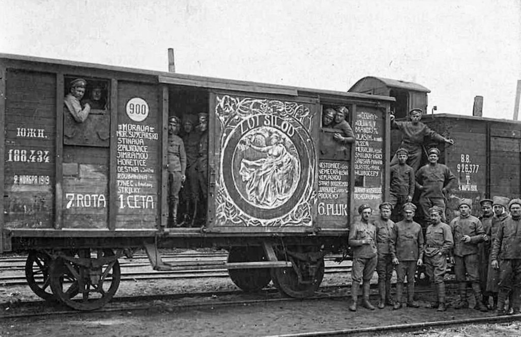 Первый чехословацкий корпус. Чехословацкий корпус 1918. Вагон Теплушка 1917 года. Золотой вагон Колчака.