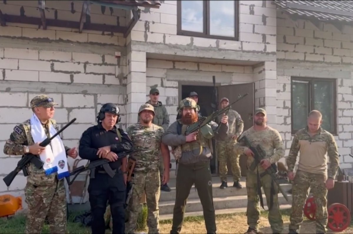 Вячеслав Дацик в зоне спецоперации на Украине