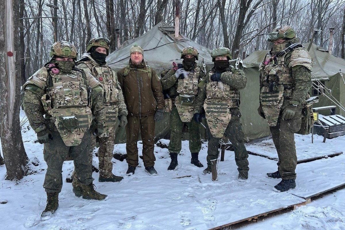 Бойцы Вооруженных сил Российской Федерации в зоне СВО