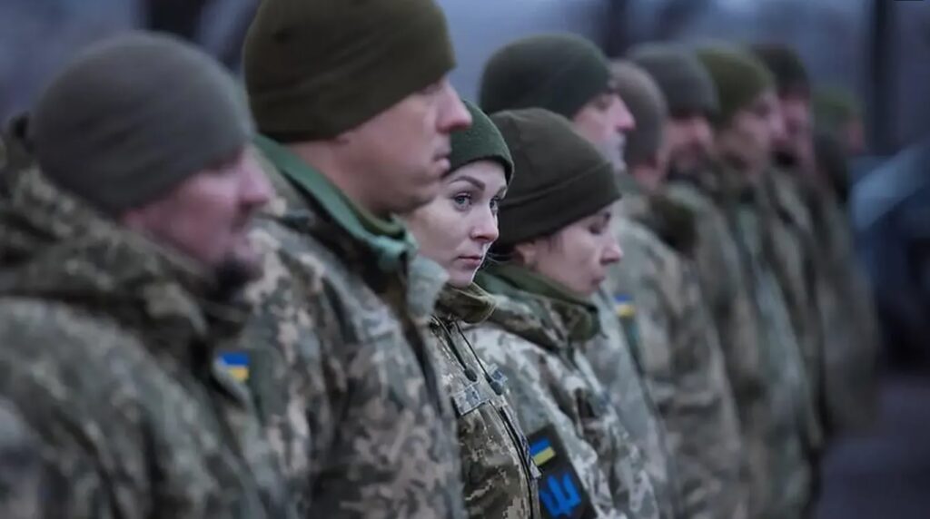 Мобилизованные украинцы