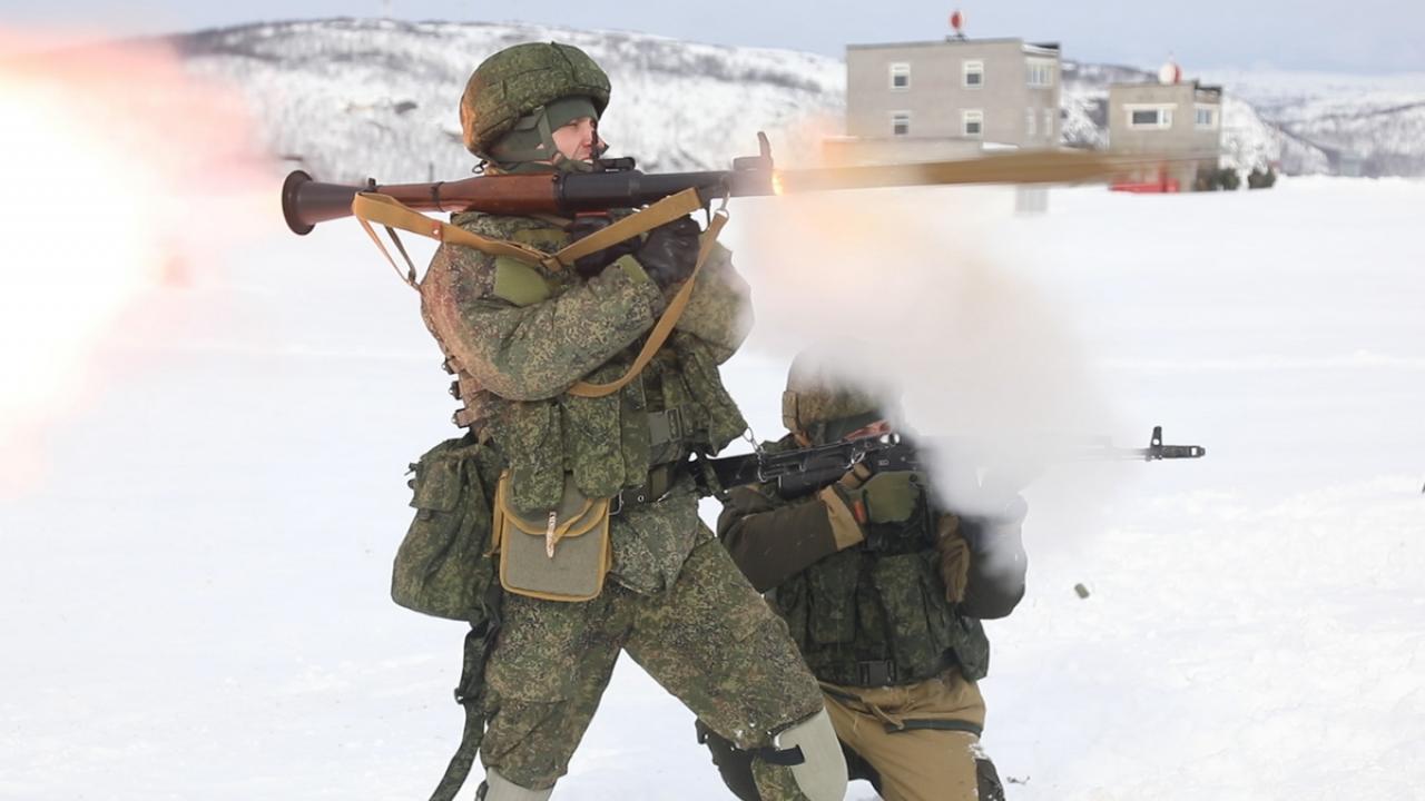 Работа бойцов Вооруженных сил России на Артемовском направлении