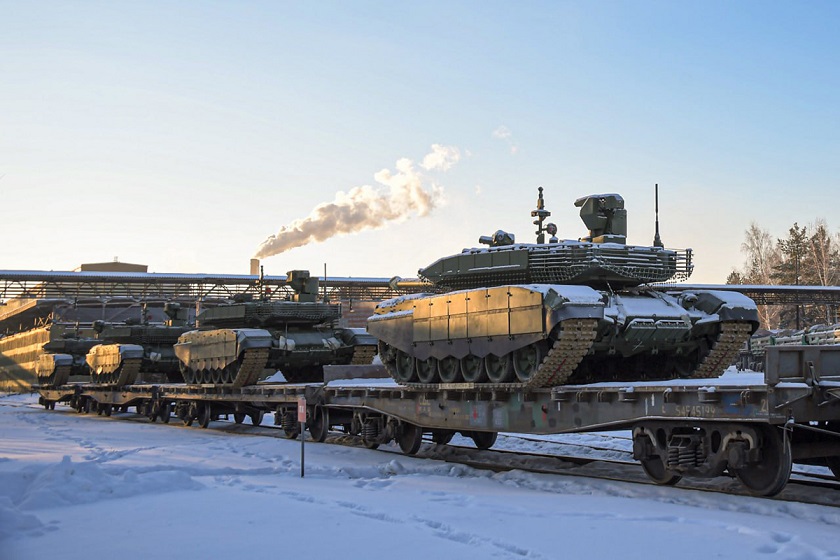 Т-90М отправляются в зону СВО