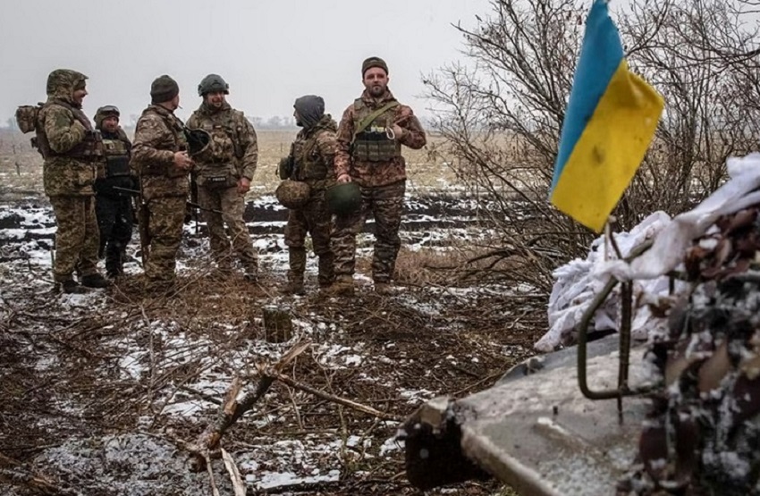 Украинские боевики в зоне СВО