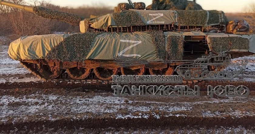 Т-90М Прорыв за работой. Источник - Танкисты ЮВО