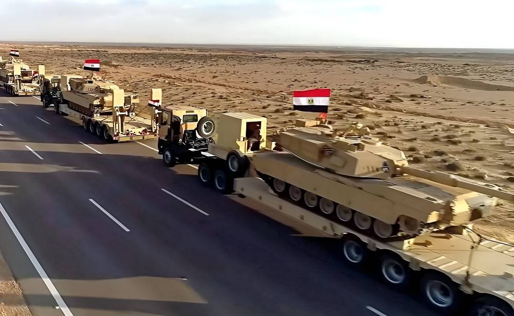 Египет перебросил танки на границу с Сектором Газа