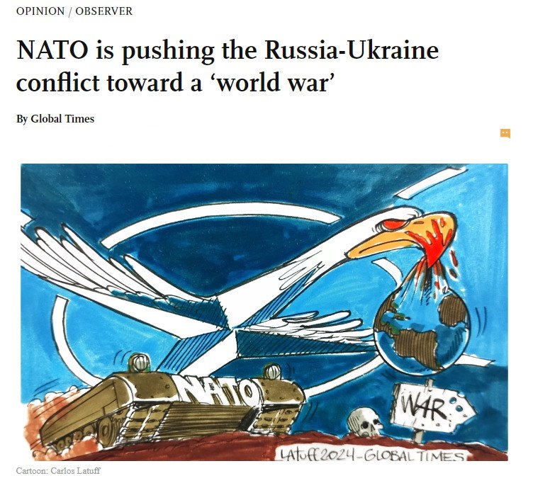 НАТО подталкивает конфликт на Украине к мировой войне — Global Times