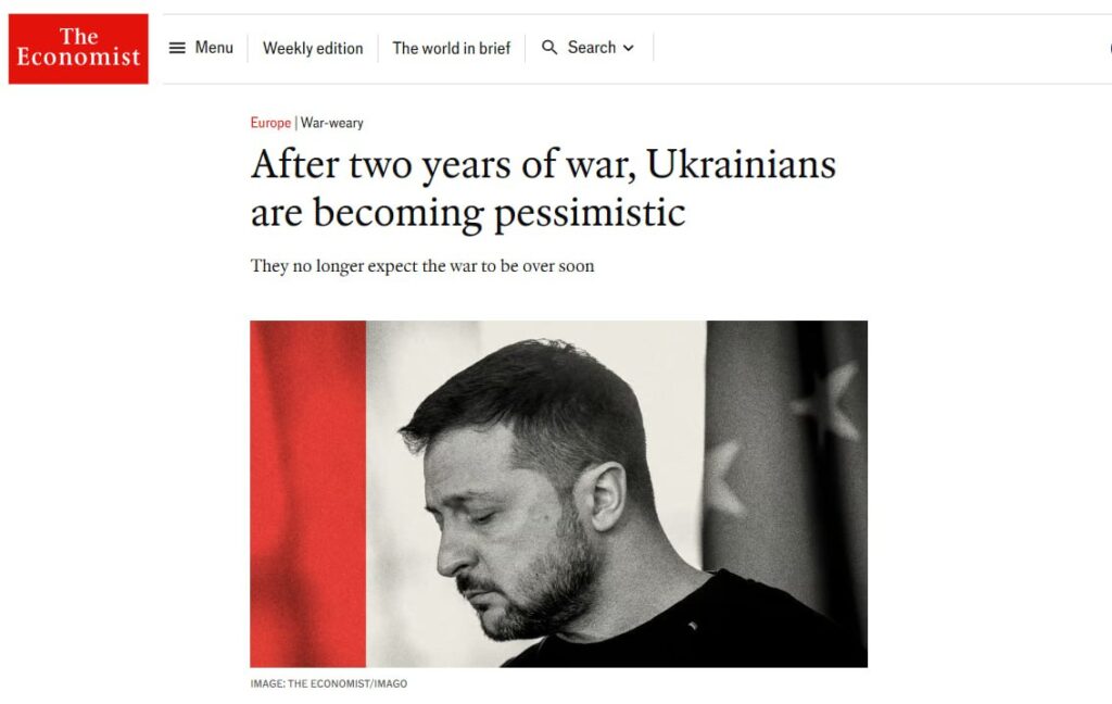 На Украине закончились все поводы для «перемоги» — The Economist