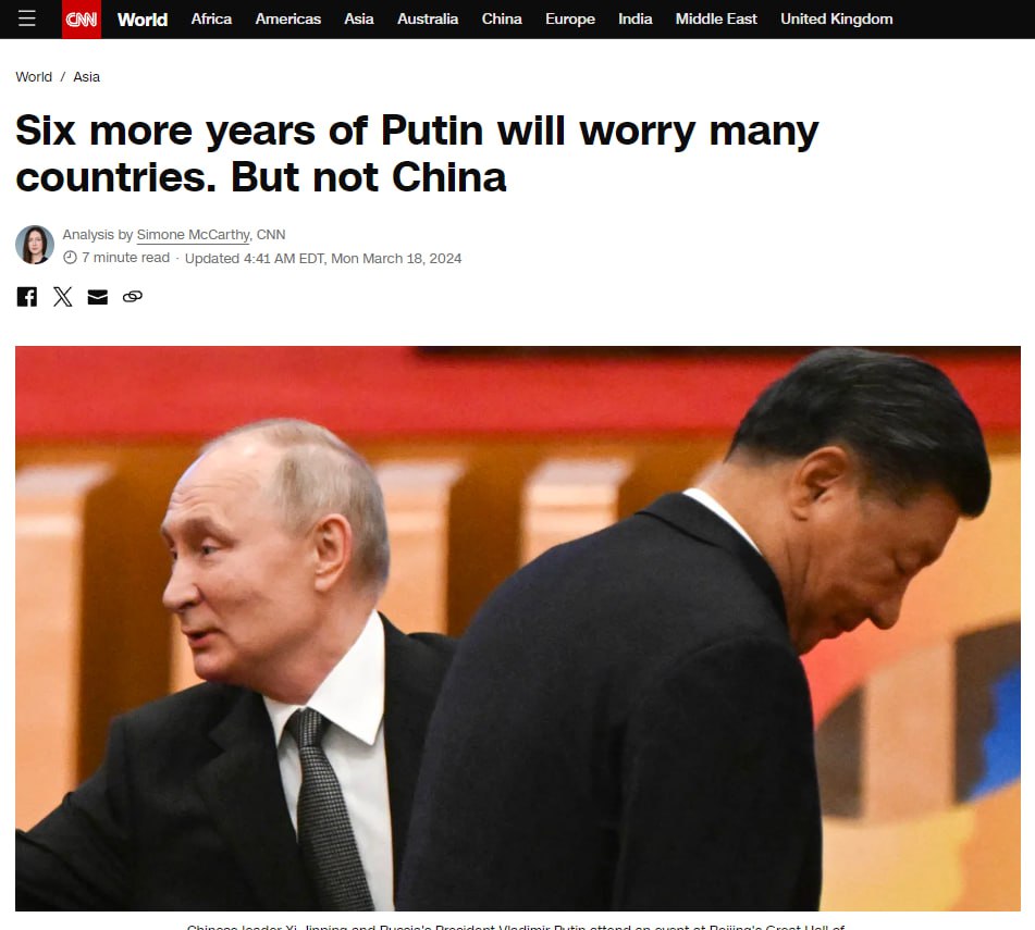 Запад объявил о наступлении «эры Путина»