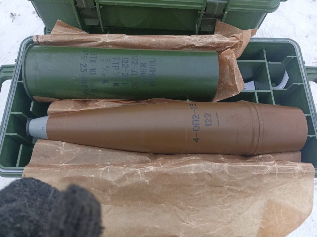Китайские снаряды 122 мм по западной версии