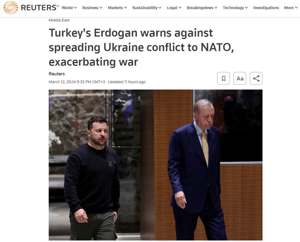 Мирные переговоры без России бесполезны — Эрдоган