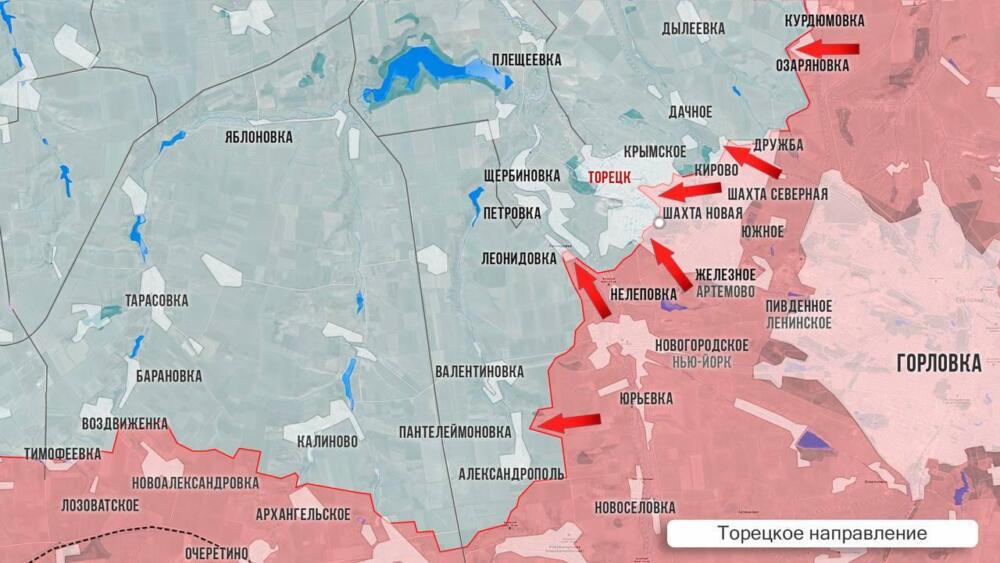 10.10.2024 Началось! Полный разрыв обороны ВСУ, актуальная обстановка на линии фронта, приближение к полному контролю Торецка, усиление позиций под Золотой Нивой. Карта боевых действий на Украине: Запорожское, Покровское, Угледарское направления сегодня (видео боев)