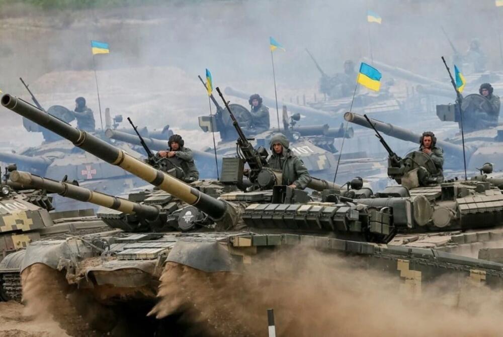 ВСУ военная техника танки оружие Украина флаг ВСУ военная техника танки оружие Украина флаг - РИА Новости, 1920, 15.01.2025