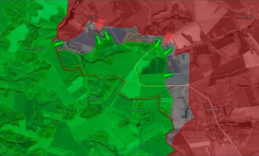 Российские войска штурмуют последние опорные пункты ВСУ – освобождение Курcкой области близко! Свежая обстановка на 03.04.2025: Гуево, Олешня, Веселовка