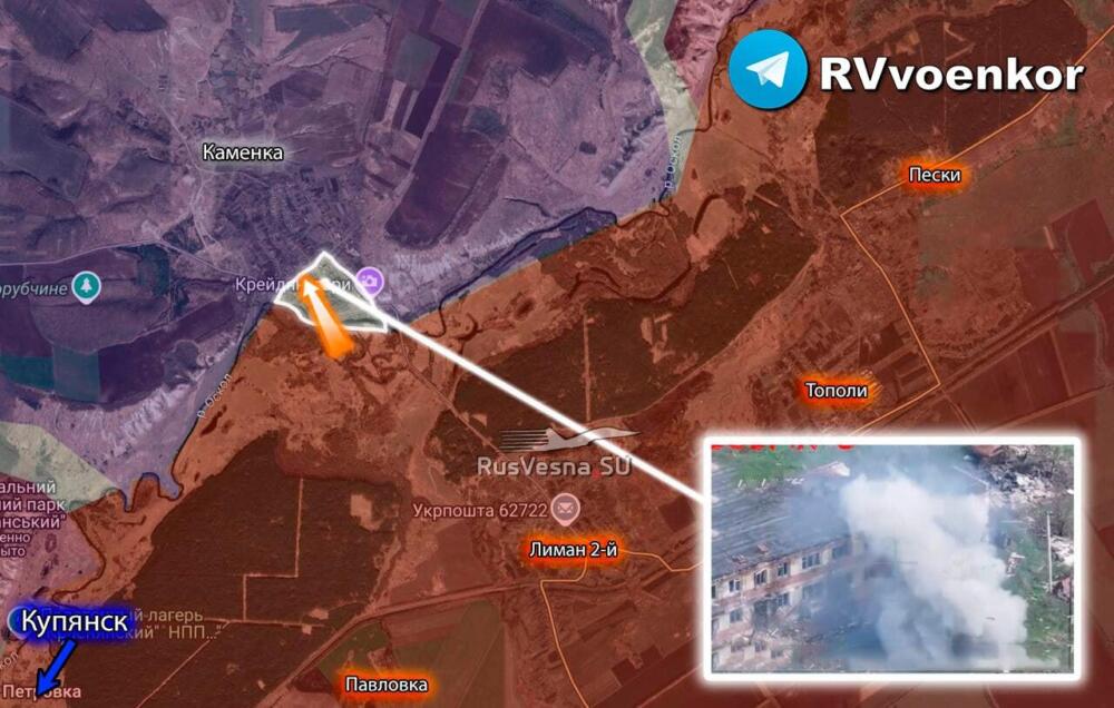 05.04.2025 Обстановка под Покровском накаляется! Обзор боев в Харьковской области, к северу от Купянска. Сводки боевых действий: изменения по карте СВО на Украине онлайн
