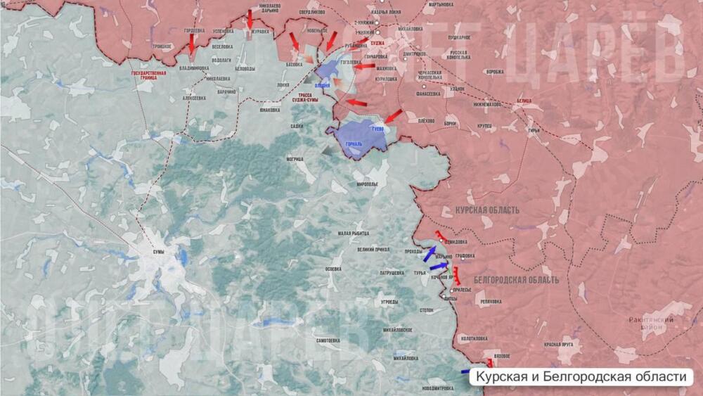 Сумское, Запорожское, Херсонское направления: сводка СВО на 06.04.2025 — освобождение Басовки, зачистка Торецка и успешные операции ВС РФ по всем фронтам