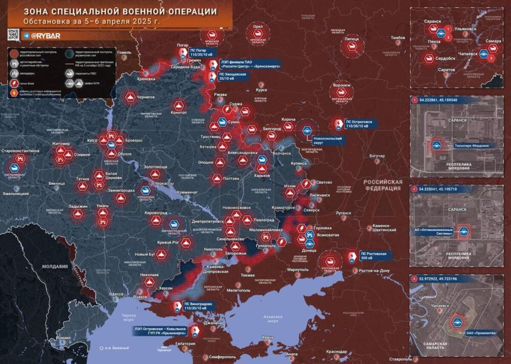 Сумы, Полтава, Умань - удары по складам и системам ПВО Украины
