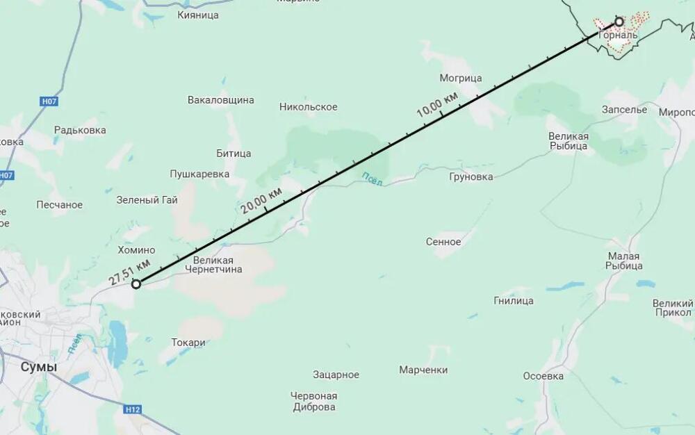 Сумы, Локня, Басовка: военные сводки о стратегическом продвижении российских сил к важному логистическому узлу