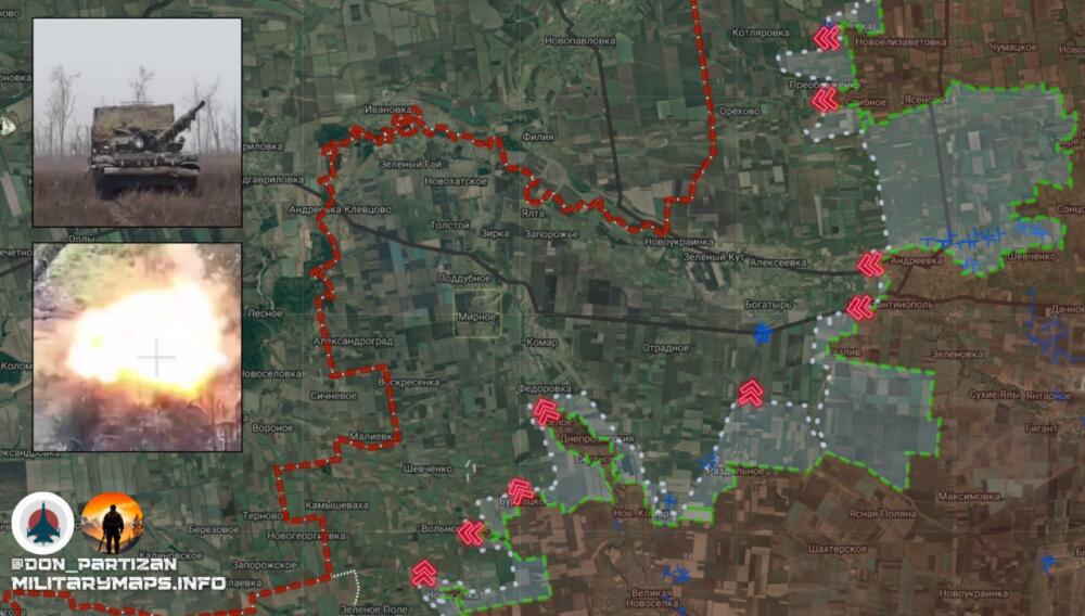 12.04.2025 Мощный рывок ВС РФ к Днепропетровской области, продвижение возле границы ДНР и Запорожской области. Сводки с фронта СВО: видео боевых действий на Украине